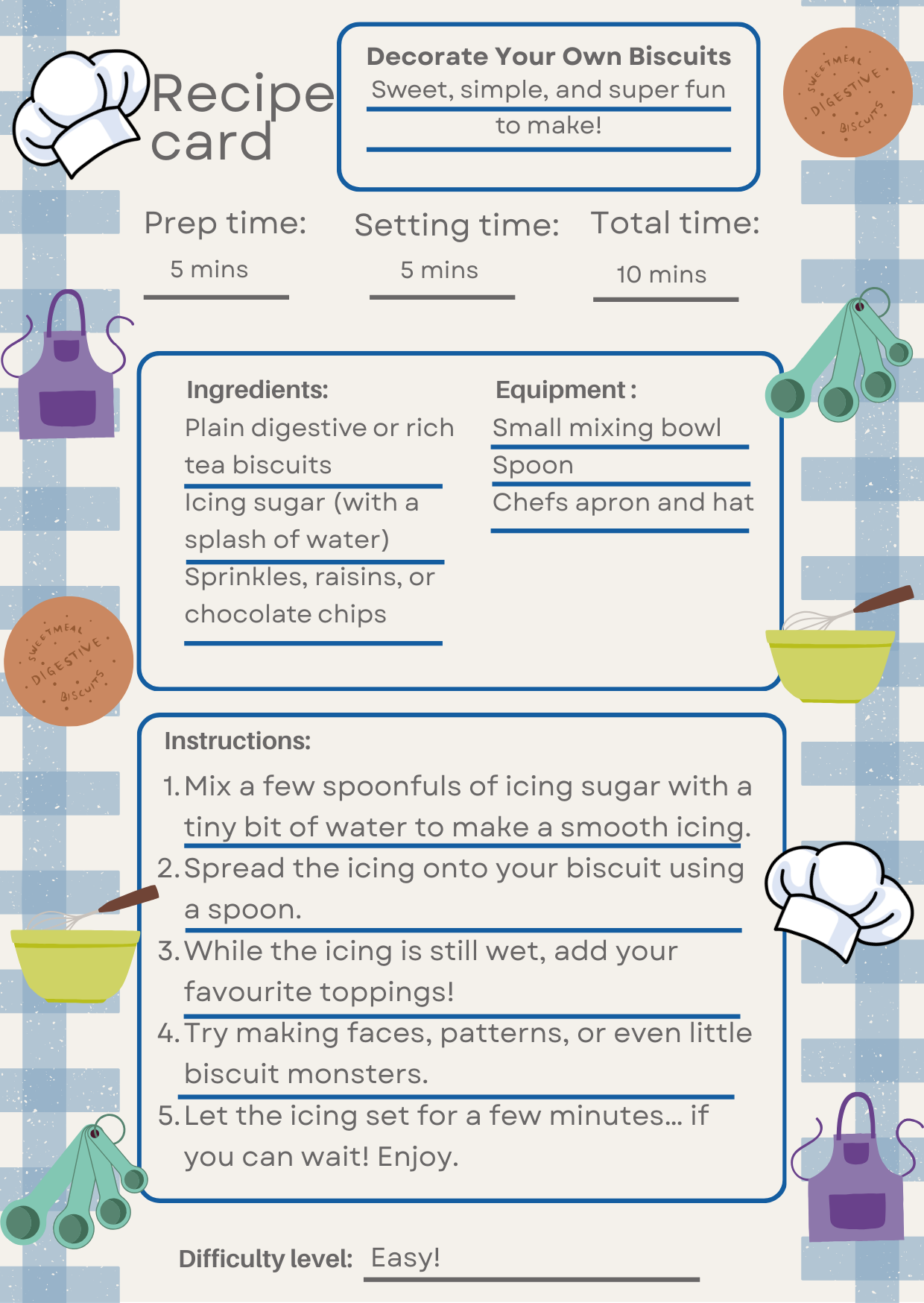 Little Chefs Club Recipe Cards Downloads – Fun Cooking Activities for Kids