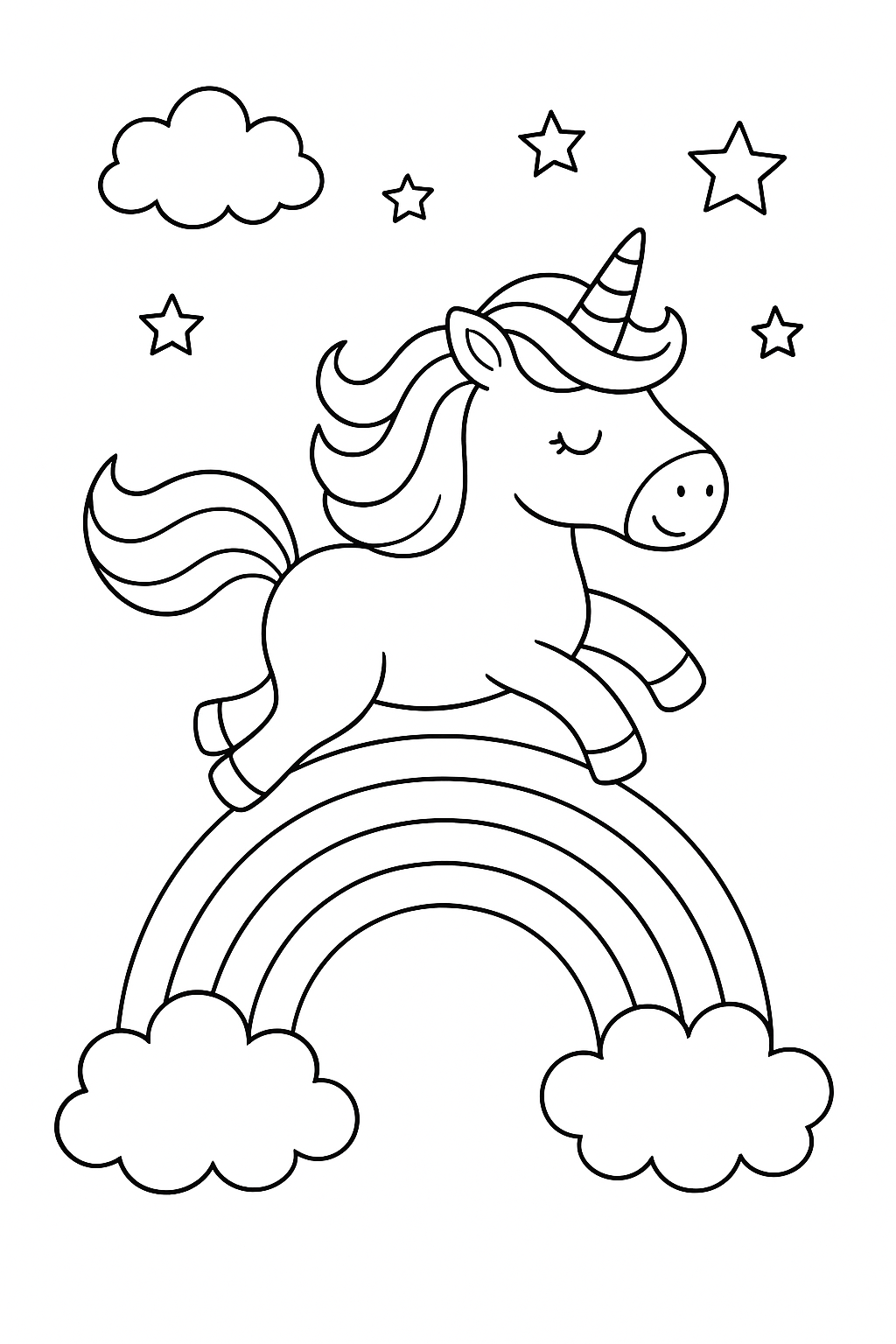 Magical Colouring Pages for Girls – Unicorns, Princesses, Mermaids & More (Digital Download)